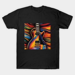 Guitarist - Gibson Style Artistic Electric Guitar T-Shirt